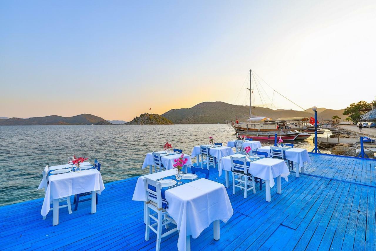 Anfora Hotel Bozburun Esterno foto